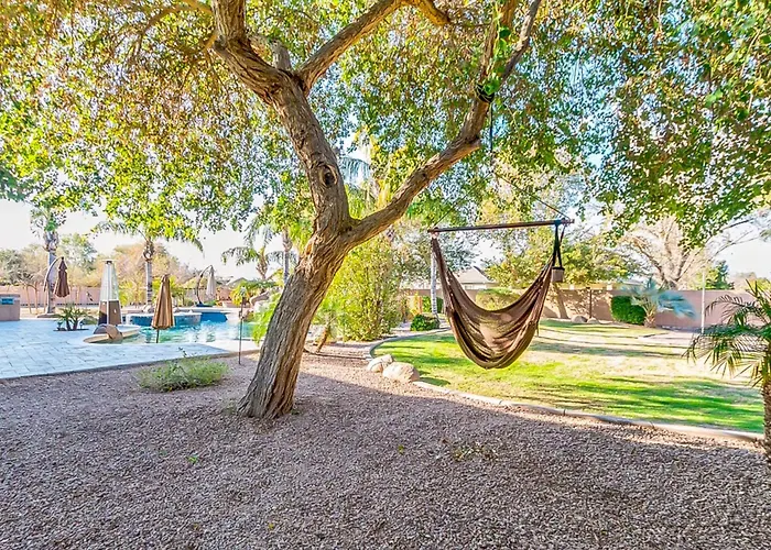 Saltwater Pool & Fire Pit: Luxe Queen Creek Oasis! Sanokai Village
